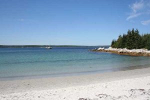 Sail boat at Carters Beach