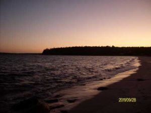 Sunset at Queensland Beach